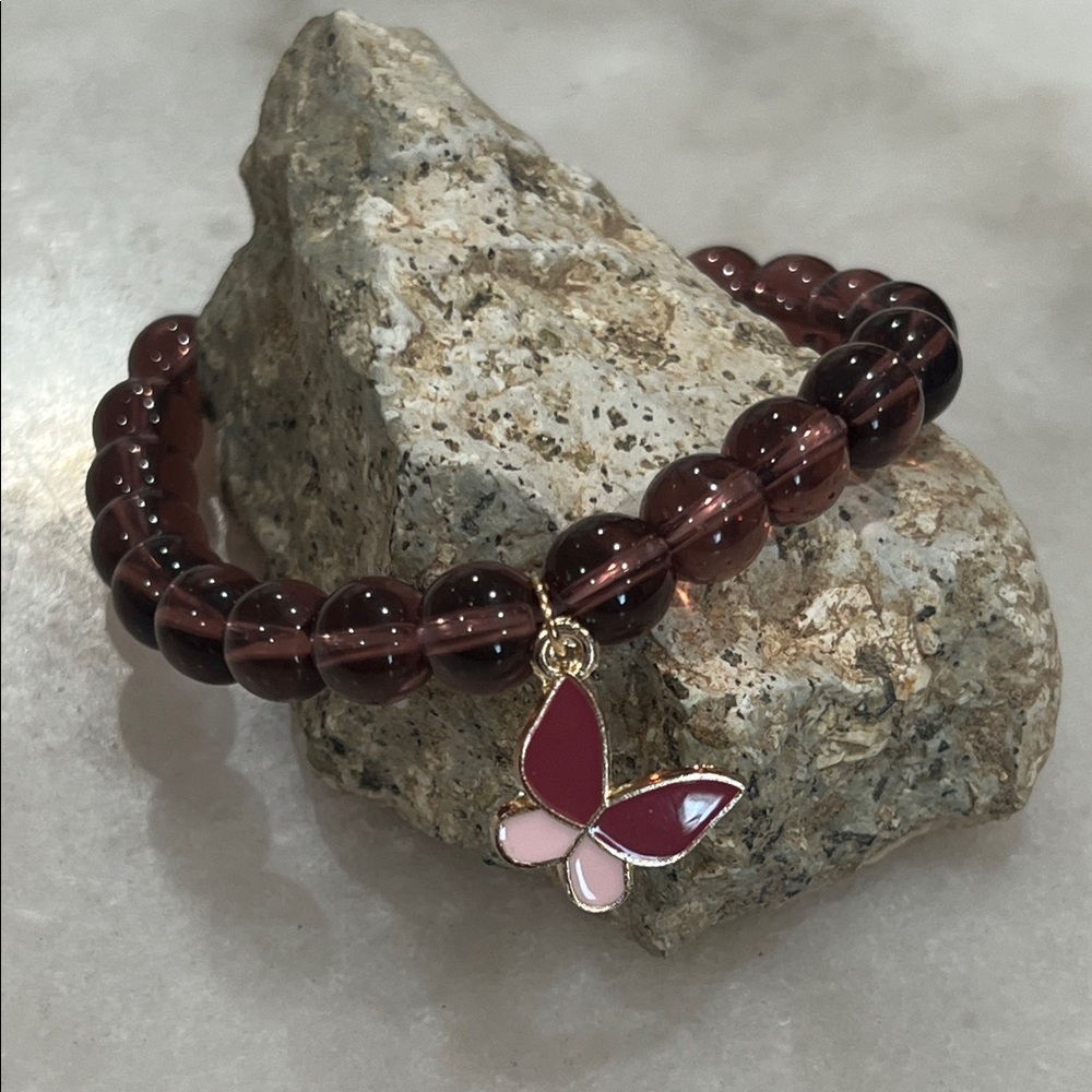 Elegant Butterfly Charm Bracelet